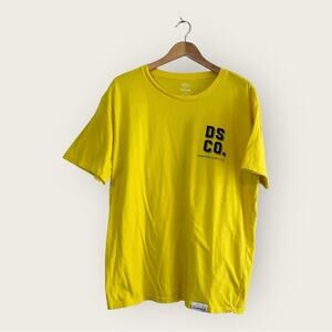 Diamond Supply Co. | DSCO Shadow Graphic Logo Tee T-Shirt | Yellow | Men's XL